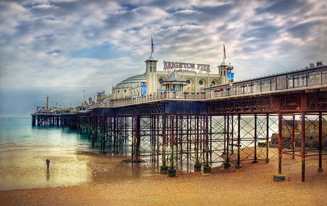 2. Brighton Pier'de farklı lezzetlerin tadına bakın.