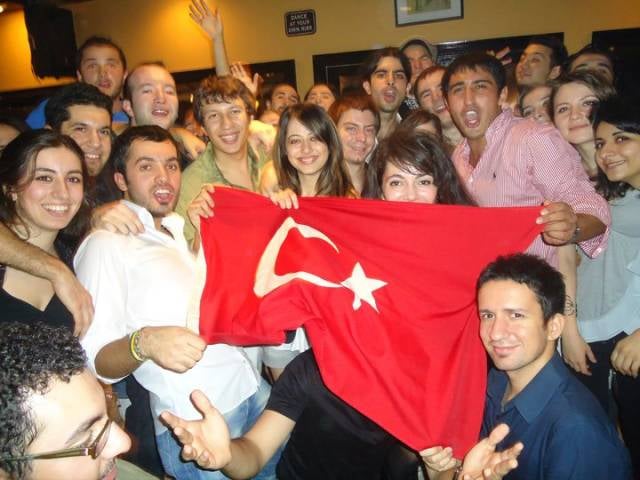 5. ''Çok Türk öğrenci var.''