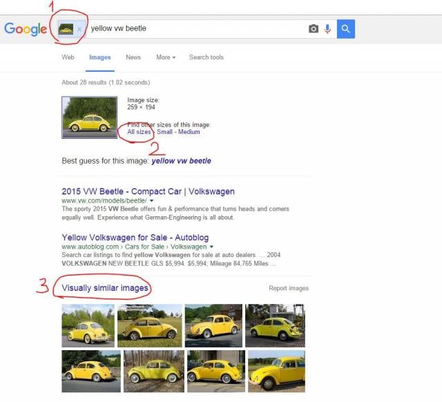 4. Elinizdeki küçük boyuttaki veya kalitesiz görsellerin, büyük ve kaliteli olanlarını bulmak, Google "Search by Images" ile çok kolay!