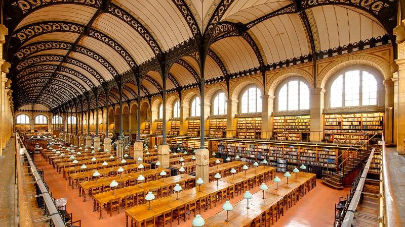 7. Sainte-Geneviève Library (Paris)