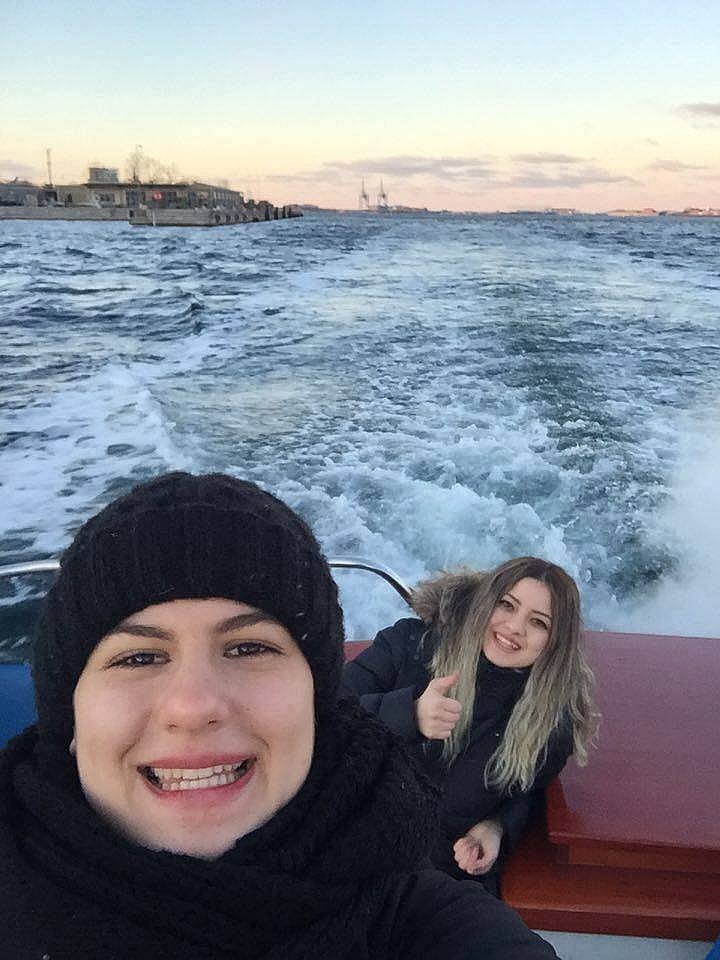 51. Tuğçe ile Kopenhag'da kanal turu.