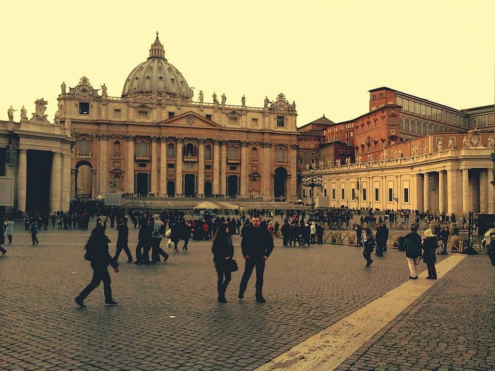 27. Ülke içinde ülke olan Vatikan. Roma'da mutlaka görülmesi gereken bir yerdir.