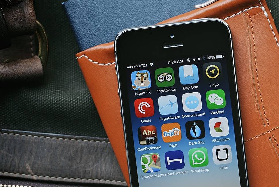 14. Telefonunuza seyahat uygulamaları indirin.