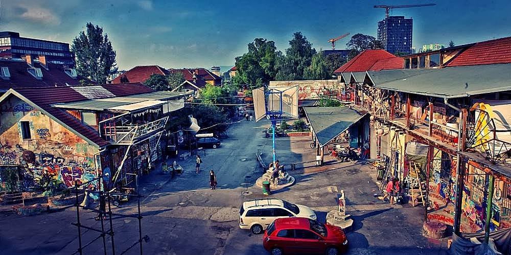 11. Çılgın. Hayır, daha çılgın: Metelkova