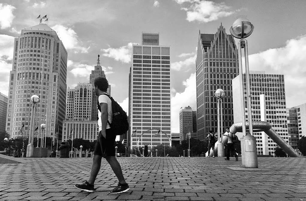 9. İş yerinden bir kaçamak da Detroit'e.