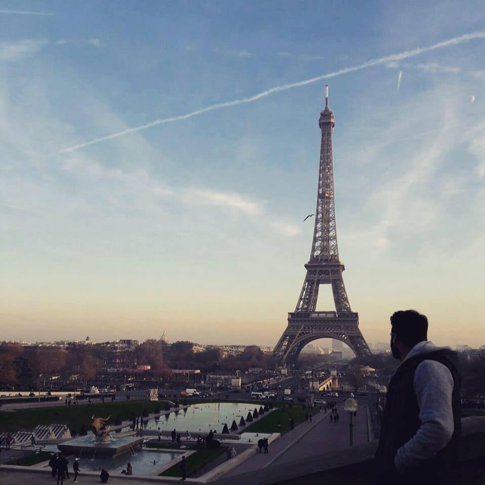 3. Paris'te bir günde 15 euro harcadım.