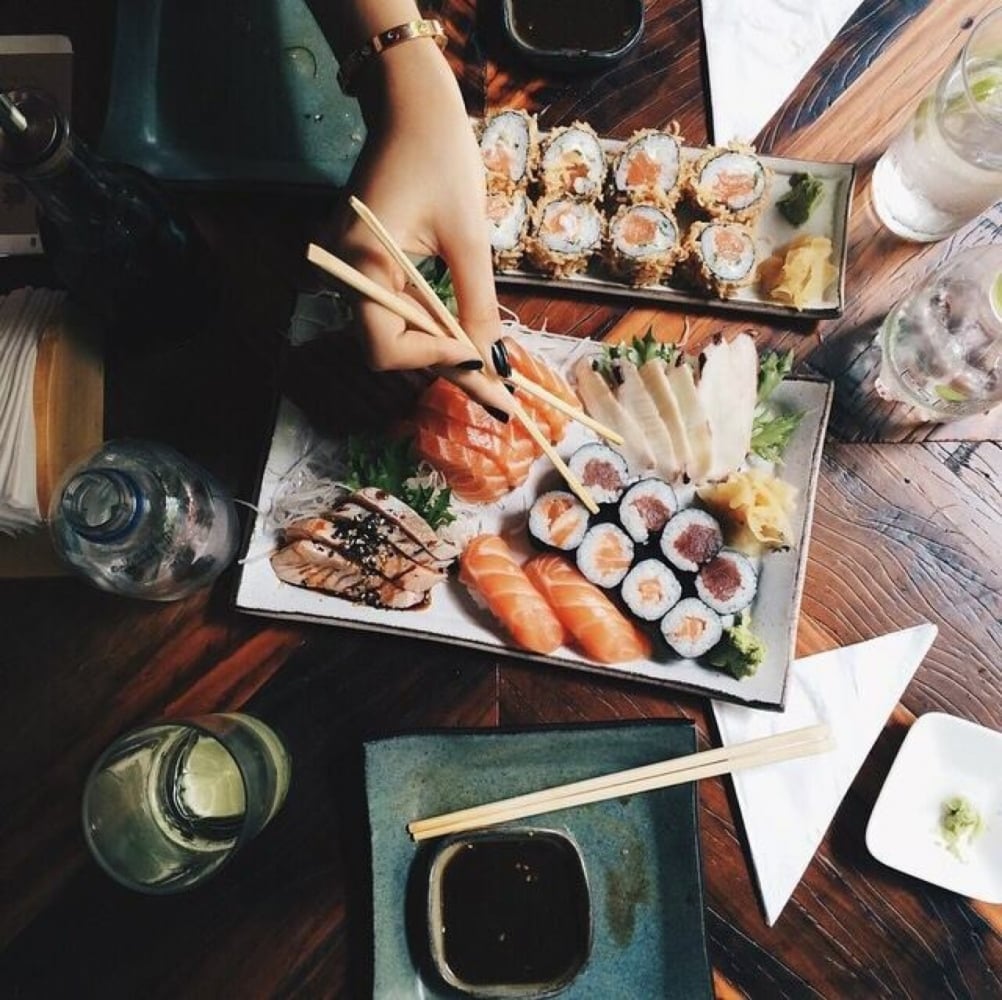 1. Japonya'dan gelen bir lezzet; Sushi!