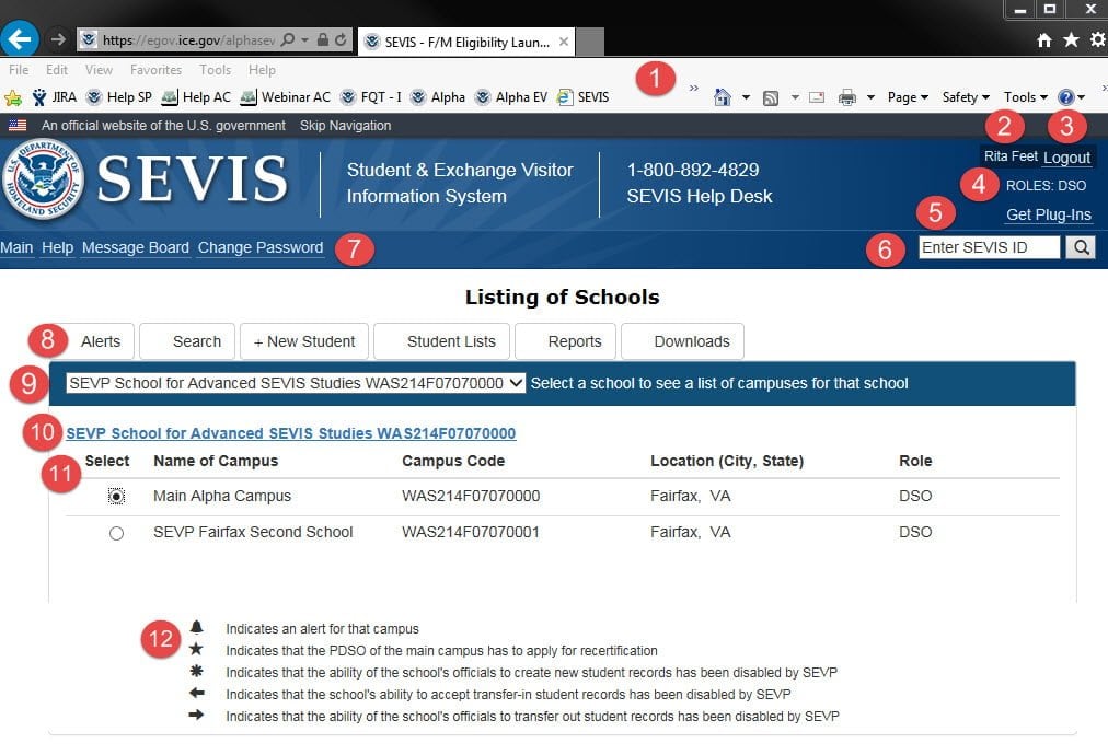 10. Sevis kaydı yapmayı unutmayın.