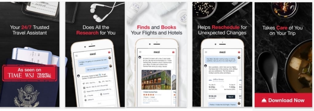 7. Mezi ile seyahat planlarınızı oluşturun.