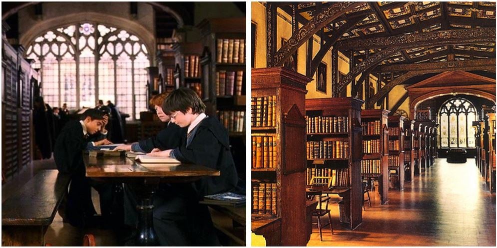 12. Duke Humphrey Kütüphanesi (Bodleian Library), Oxford