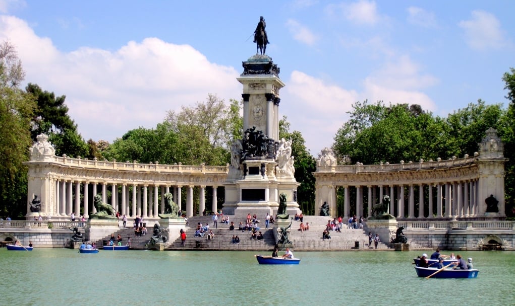 6. Buen Retiro Park, Madrid, İspanya