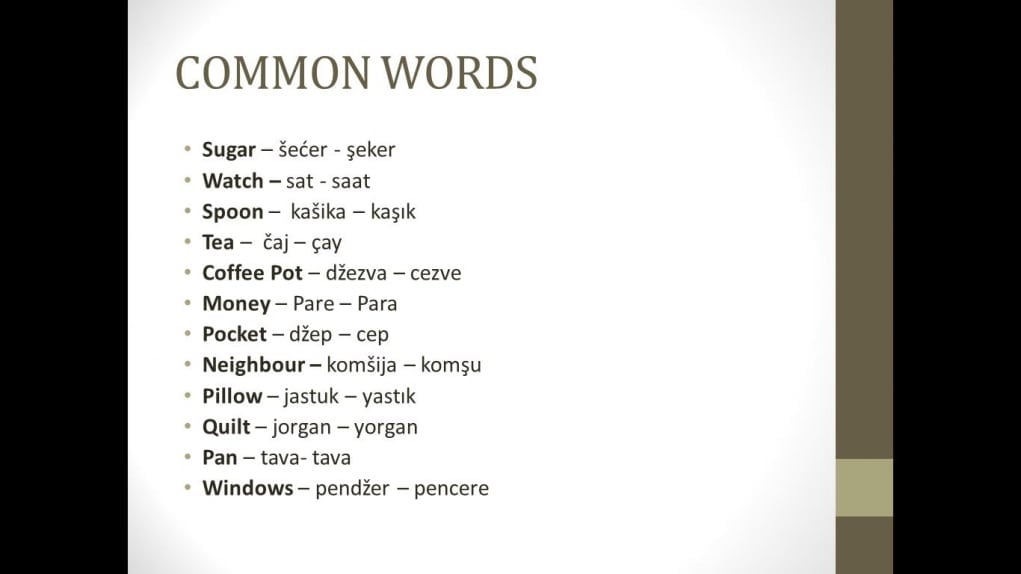 7. Hırvatça’ya yabancılık çekmeyeceksin.