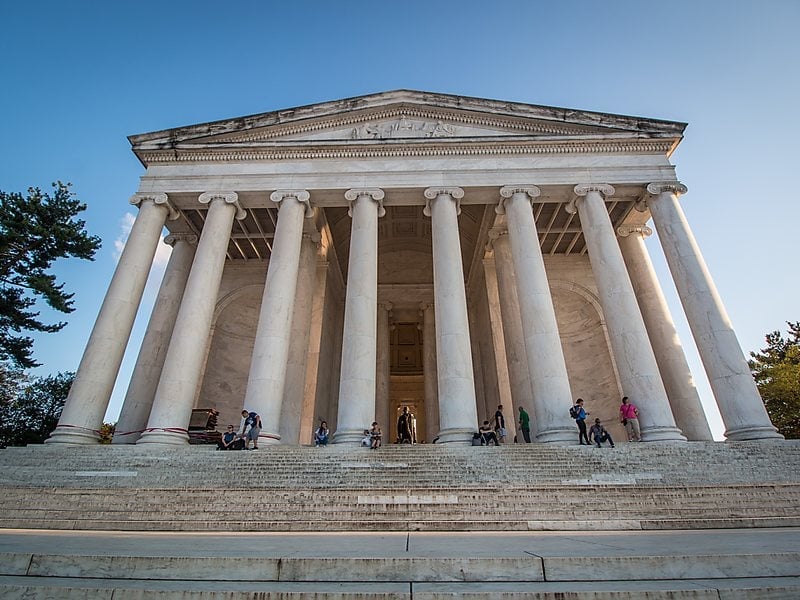 11. Jefferson Anıtı'nın tasarımına bayıldım.