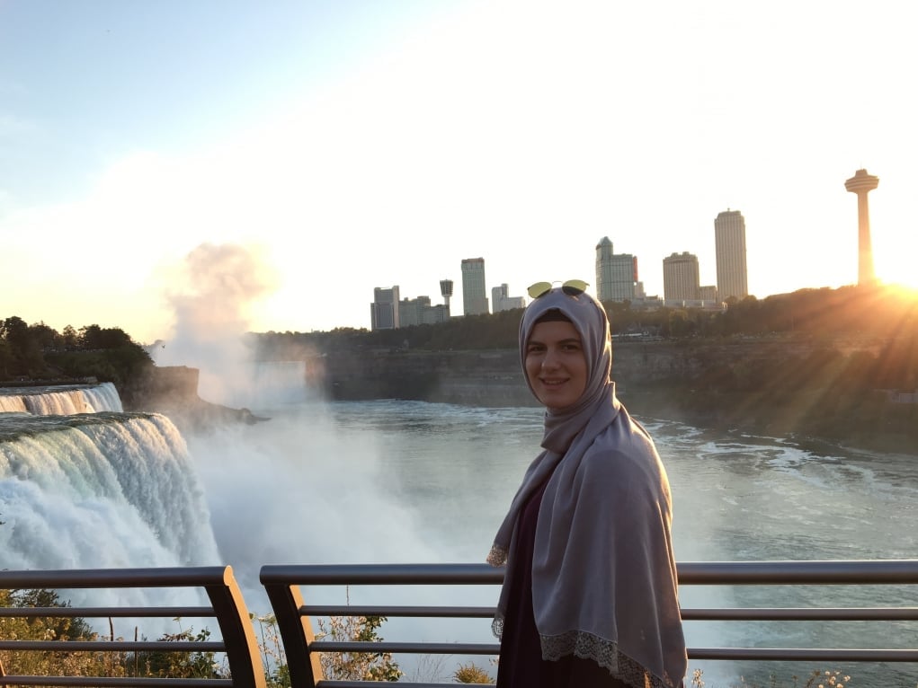 4. Sonunda Niagara Şelaleri'ne geldik.