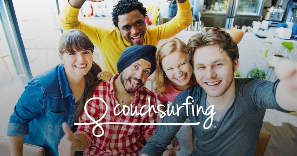 20. Couchsurfing