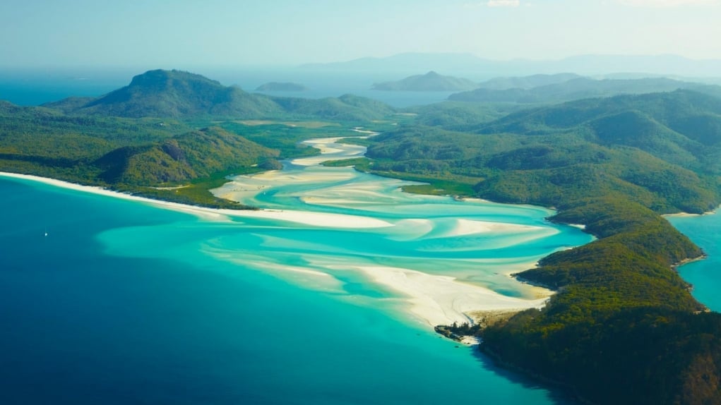 7. Whitehaven Beach, Avustralya