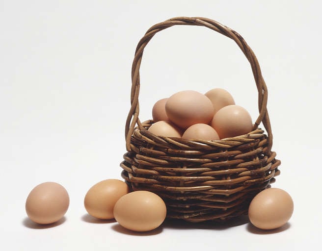 6. “Don’t put all your eggs in one basket.”