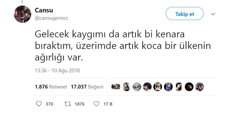 18. Bütün ülkenin yükü...