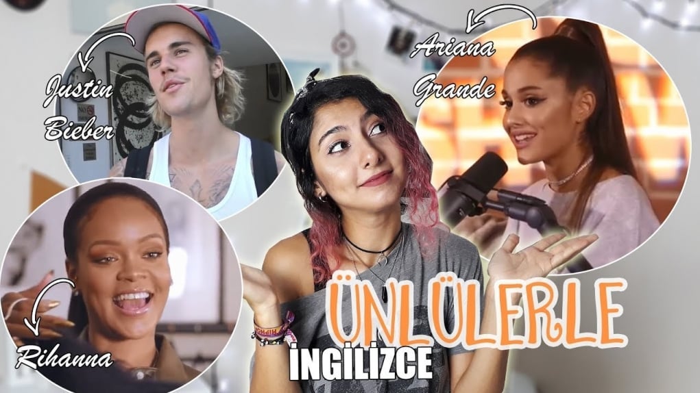 Ünlülerden İngilizce Öğrenmek