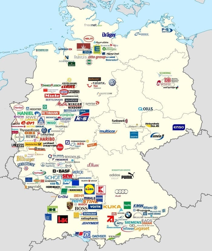 7. Almanya, sanayi ve teknoloji üretimiyle 1 numaradır.