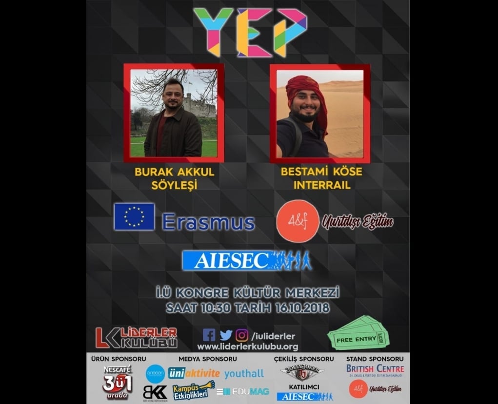 İstanbul Üniversitesi Yurtdışı Eğitim Programı Etkinliği Başlıyor!