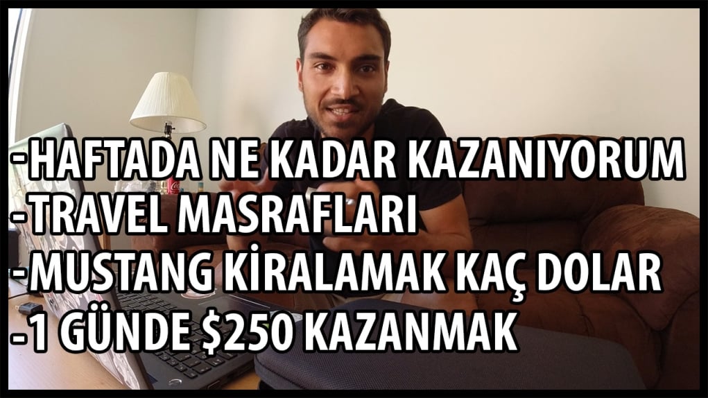 Amerika’da Ne Kadar Kazanıyorum? Ne Kadar Harcama Yapıyorum?