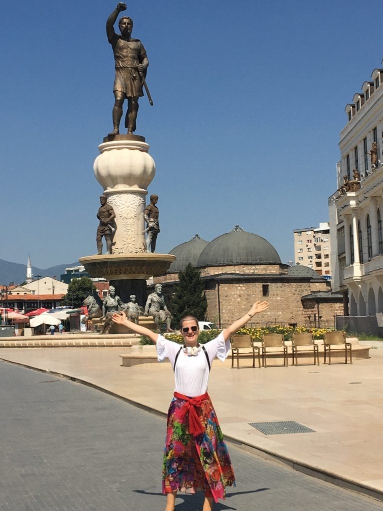 2. İkinci hedef: Üsküp, Makedonya