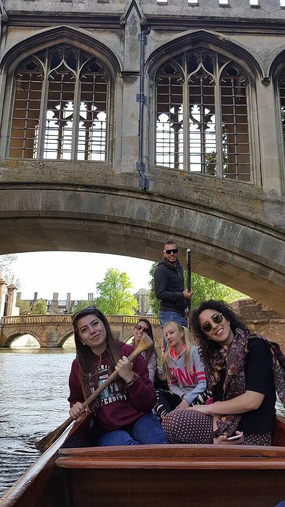 5. Cam Nehri'nde punting yaptık.