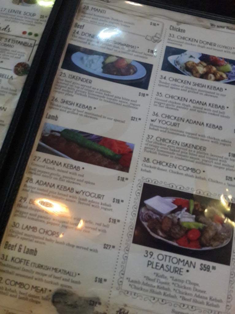 5. Amerika'da Türk restoran fiyatları yüksek. Peki buna değer mi?