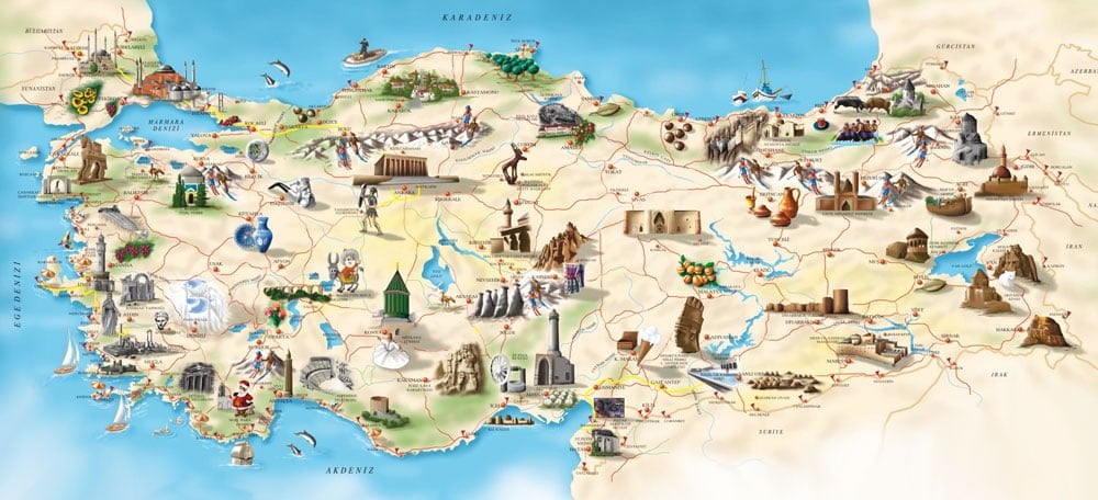 1. Turkey has so many beautiful places to see.